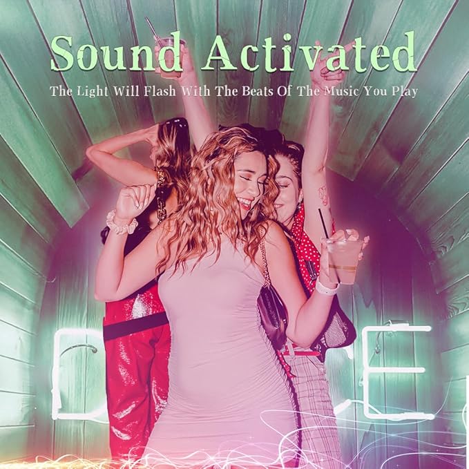 Mini Laser Light Patterns Projector, Party Lights Dj Disco Lights, Sound Activated with Remote Control for Car Parties Decorations, Gift for Adult (3.2 * 3 * 2.3 inchs)