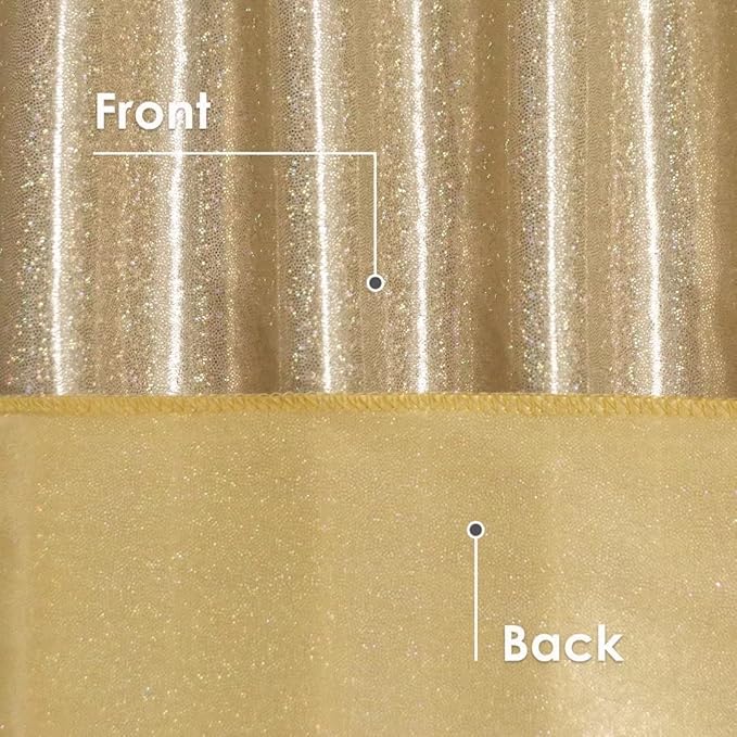 Fitable Sequin Tablecloth for Parties 60x60 Inch - Sparkle Glitter Table Cloth Laser Square Overlay for Wedding Baby Shower Ceremony Birthday Holiday Banquet Decor, Khaki
