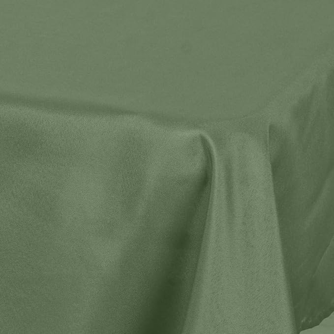 Efavormart 54x54 Moss Green Wholesale Linens Seamless Polyester Square Linen Tablecloth for Wedding Banquet Party Restaurant