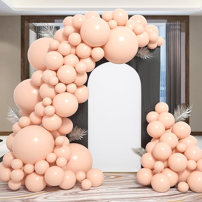 Wedding Arch Frame Cover 7.2FT Arch Background Cover Spandex Fabric Elastic Background Suitable for Weddings, Birthday Parties, Baby Showers, banquets, and Ceremonial Decorations（White）