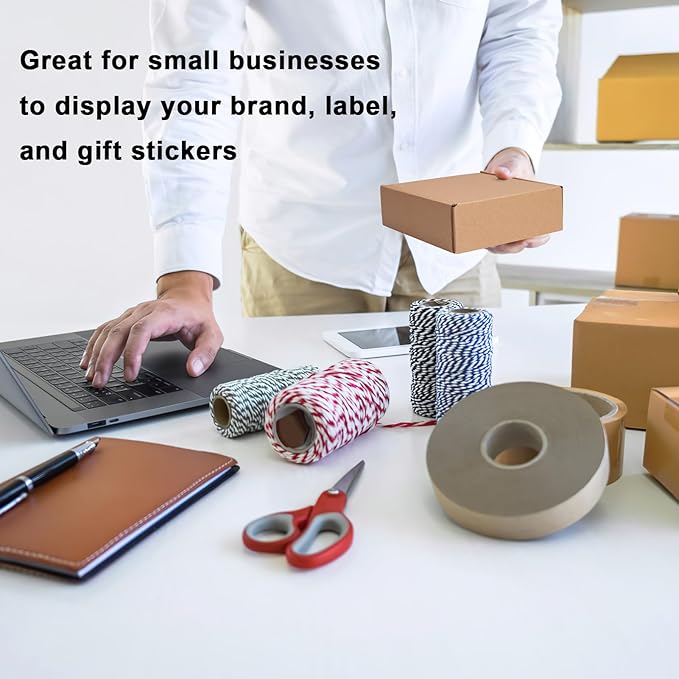 MEBRUDY 6x6x2 Inches Shipping Boxes Pack of 50, Small Corrugated Cardboard Box for Mailing Mailer Packing, Brown