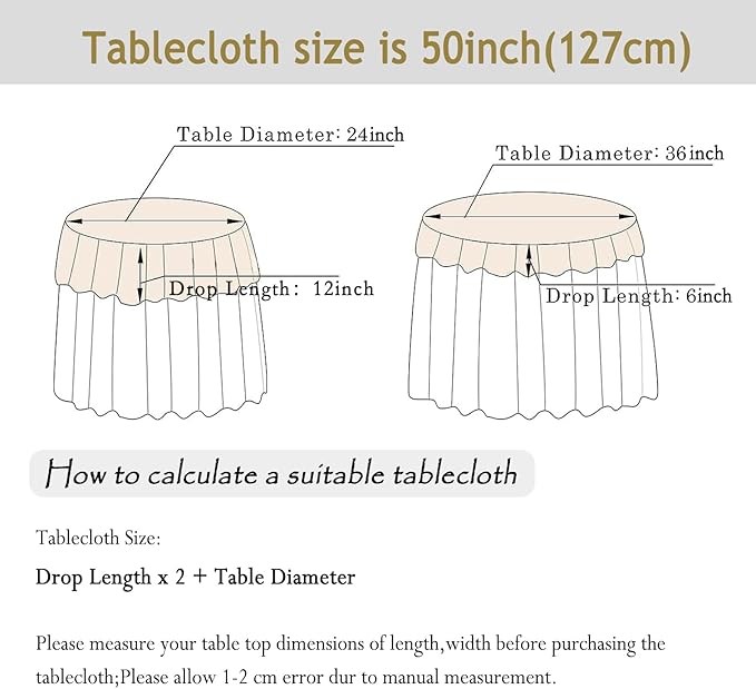 6 Pcs Silver Sequin Tablecloth 50Inch Silver Round Tablecloth Overlay Round Table Cloth Silvers Glitter Tablecloth Round Sparkly Drape Tables Cloth for Wedding Party Cake Holiday Banquet