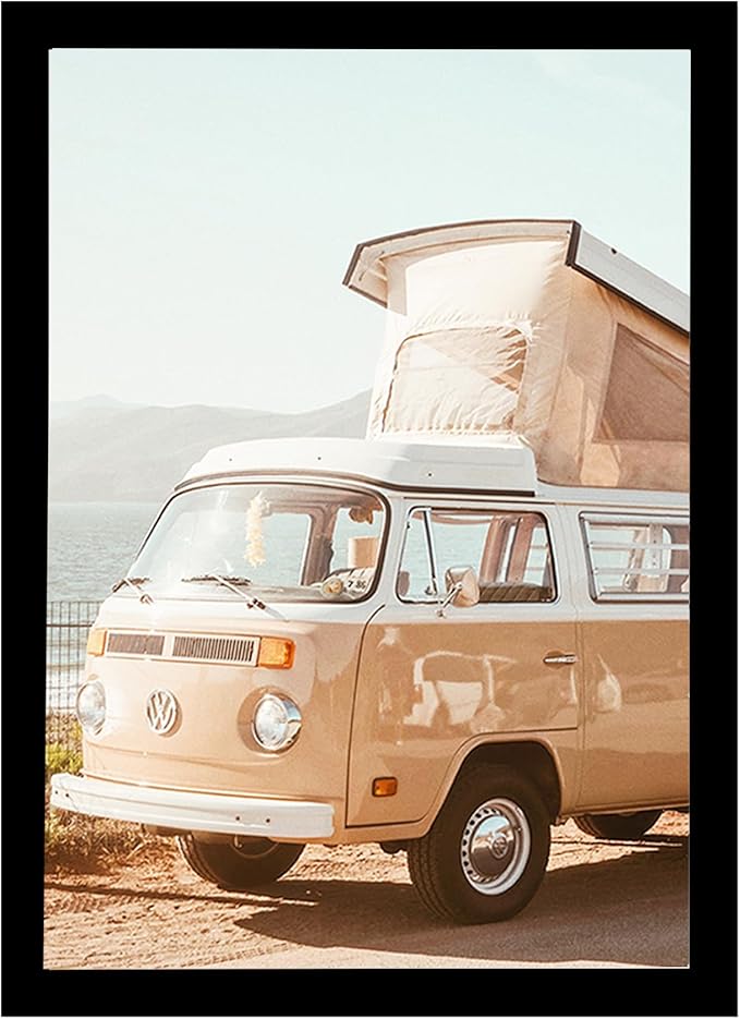 KTKDE A3 Poster Frame Black Woodgrain Picture Frame 3 Pack-16.5x11.7in Photo Frame,Certificate Frame with Plexiglass for Wall Mount or Table Top Display