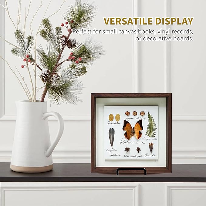 Plate Holder Easel Display Stand - 6 inch Metal Plate Stands for Display - Tabletop Picture Stand - Black Iron Easels for Display Pictures | Photo Frames | Book | Decorative Plates | Plaque - 2 Pack
