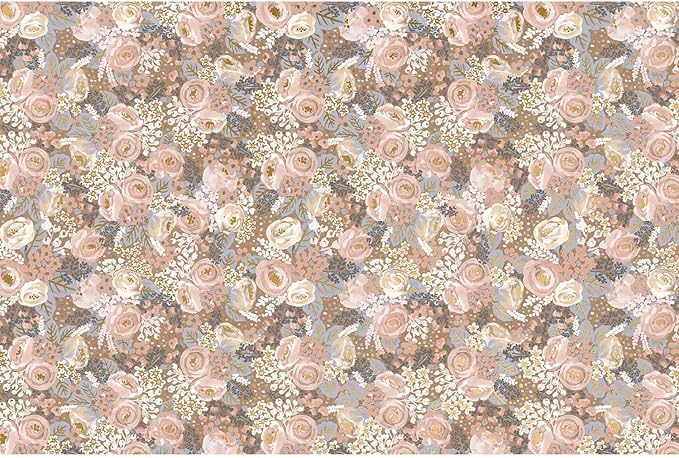 Colors of Rainbow - Bouquet - 12 Sheets, 20 inch X 29 inch - Italian Print Tissue Paper for Decoupage Gift Basket Gift Bag Party Crafts (Bouquet)