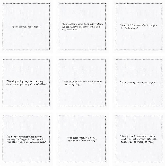 FIVE STAR NAPKINS Dog Quotes, White Cotton Cocktail Napkins, Beverage Napkins, Bar Napkins, Cloth Napkins, Party Napkins, Events, Holidays, Weddings, Birthdays, Disposable, 4.5'' x 4.5''- (50x)