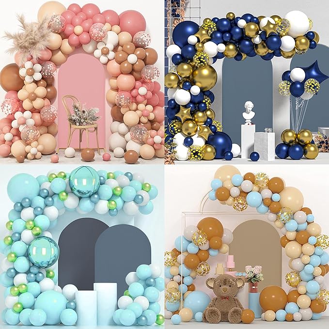 7.2FT Wedding Arch Covers Arch Backdrop Cover Arch Stand Covers Set Arch Cover Spandex Fabric Stretchy Backdrop for Wedding Birthday Party Decoration Baby Shower (Mint Green)