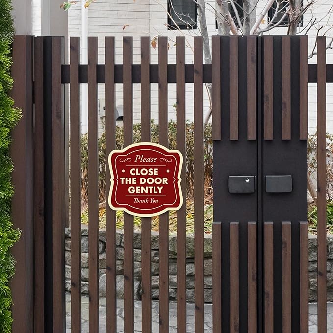 Custom Decorative Outdoor Metal Sign, Personalized Aluminum, Customized Driveway, Waterproof Made In USA, Design 3 Red Brick, 12x12 In