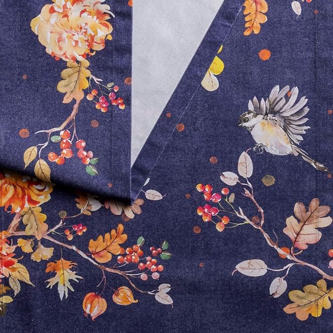 Maison d' Hermine Table Runner 100% Cotton Single Layer Table Runners 60 inches Long for Thanksgiving Christmas Decorations Home Kitchen Dining Party Wedding (Kelim - Infinity, 14.5" x 60")