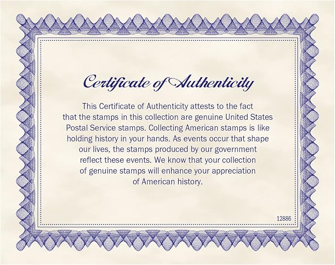 American Coin Treasures 40 U.S. Postage Stamps from The 1910's, 1920's, 1930's and 1940's, Mint State Condition, Various Denominations and Postal Rates, Perforated Edges