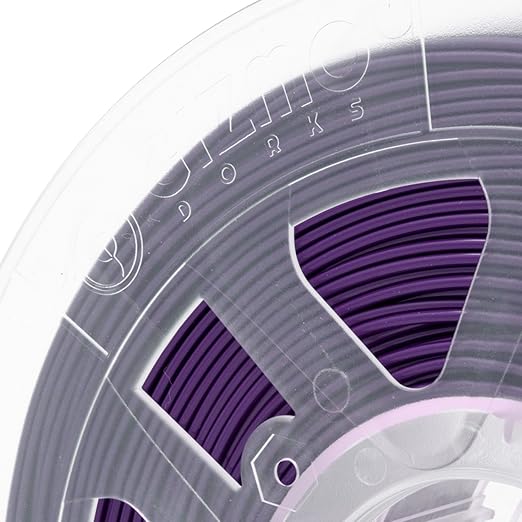 Gizmo Dorks 3mm (2.85mm) ABS Filament 1kg / 2.2lb for 3D Printers, Dark Purple