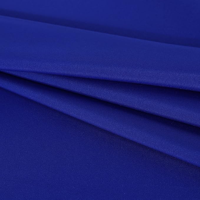 Fitable Rectangle Tablecloth Stain and Wrinkle Resistant Washable Polyester Table Cloth for Buffet Parties and Camping (60x84 inch, Sapphire)