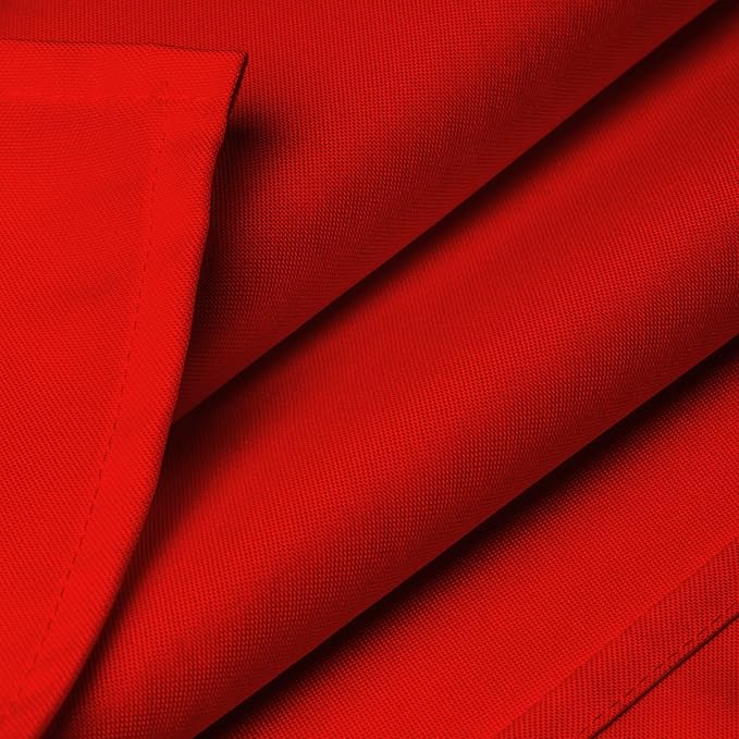 Lann's Linens - 10 Premium 70" x 120" Tablecloths for Wedding/Banquet/Restaurant - Rectangular Polyester Fabric Table Cloth - Red