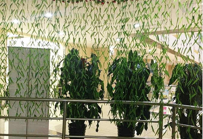 Bird Fiy 50 PCS 376 Feet Artificial Flower Greenery Wicker Rattan Vine Fake Foliage Leaf Flowers Plants Garland Garden Decoration