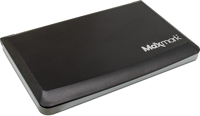MaxMark Large Premium Brown Ink Stamp Pad - 3.5" x 6.25" - Quality Felt Pad