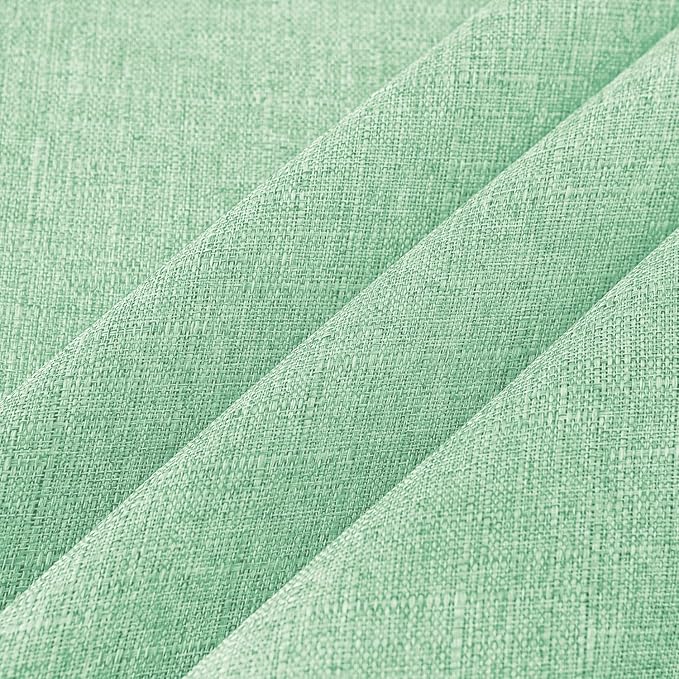 NLMUVW Light Green Linen Tablecloth Rectangle, Sage Table Cloth Farmhouse Textured Table Cover for Kitchen Dining Coffee, 54 X 78 Inch