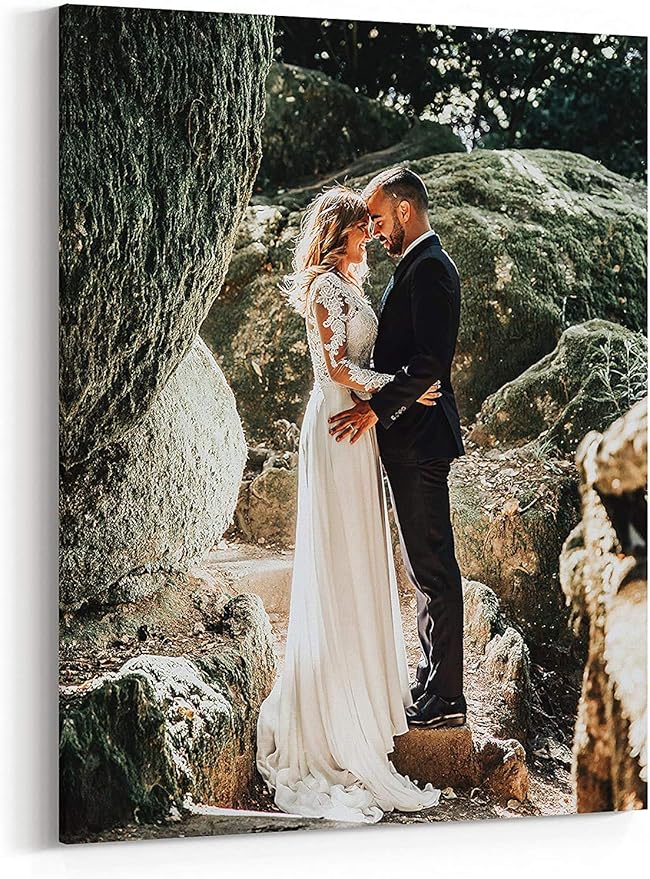 Personalized Custom Canvas Print: Photo to Framed Canvas Art (8x8) - Ideal for Home Decor & Gifts