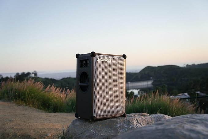 SOUNDBOKS 4 – Bluetooth Performance Speaker – USB-C Charging Battery – Loudest Party Speaker with 40 Hours of Battery – Wireless and Portable Speaker - Designed in Denmark – 126dB (Metallic Gray)