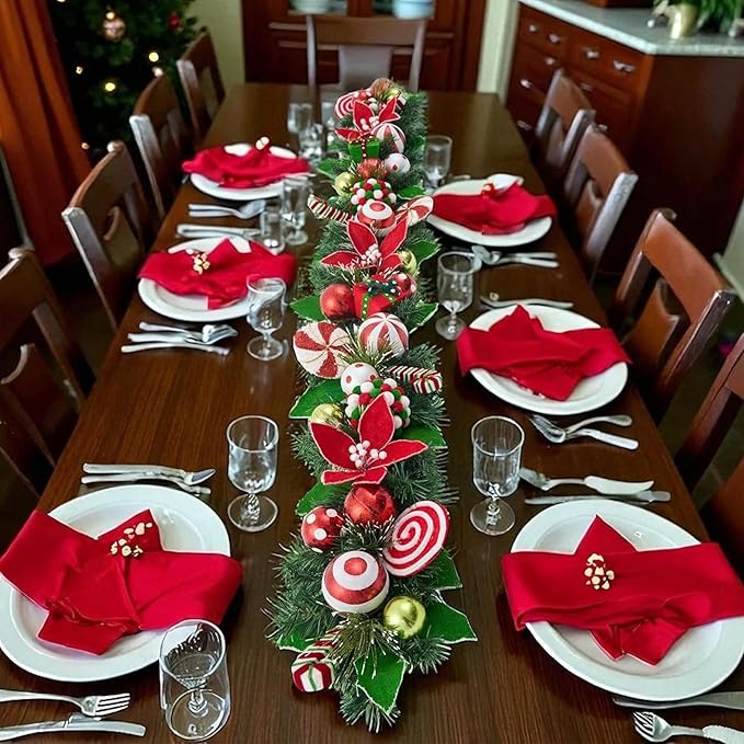 Christmas Peppermint Garland