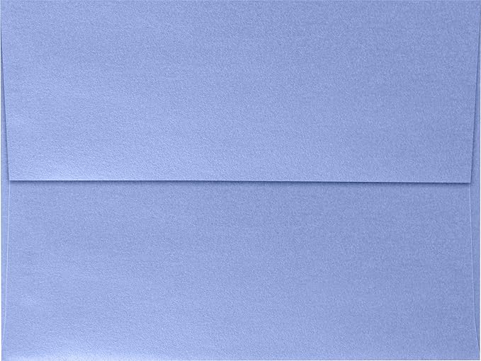 LUXPaper A7 Invitation Envelopes | Peel & Press | 5 1/4" x 7 1/4" | Vista Metallic | 80lb. Text | 1,000 Qty