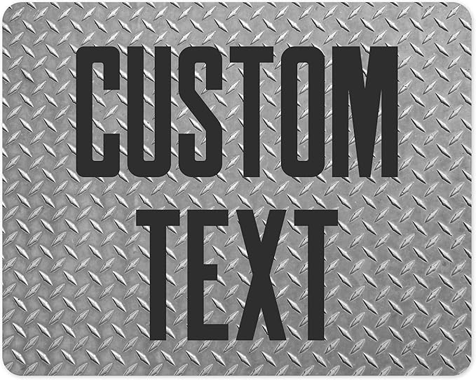 Custom Sign, Custom Street Sign, 11 Font Colors, 13 Font Styles, 4 Hole Options, 22 Sizes, 24x30 Inches, Rust Free DiBound, Fade Resistant, Made in USA by My Sign Center (Diamond Metal)