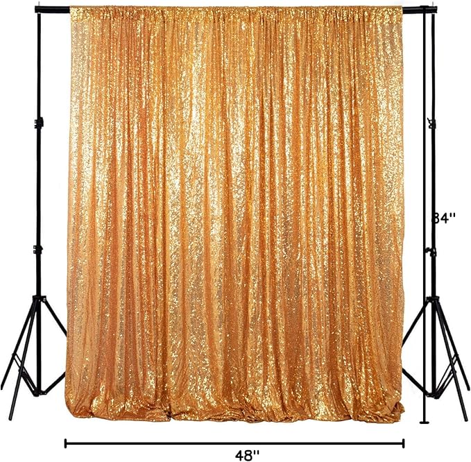 ShinyBeauty Photobooth Background-4FTx7FT-Gold-Sequin backdrops Sequin Fabric Wedding Backdrop Shimmer Backdrop Gold Sequin Backdrop Curtain Photography Backdrop
