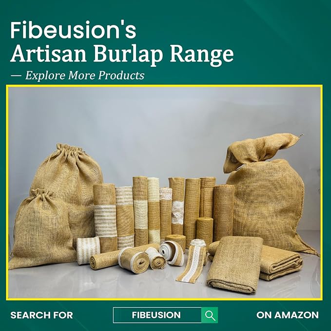 Burlap Table Runners (Pack of 3) – 12”x 108” - No-Fray Finished Edge Premium Quality Natural Table Runner – No Odor, Eco-Friendly Burlap Runner, Perfect for Rustic Table Decor and Other DIY Crafts
