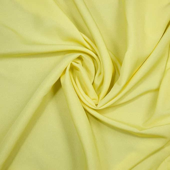 Gee Di Moda Square Tablecloth - 52 x 52 Inch Yellow Table Cloth for Small Square or Round Tables - Heavy Duty Washable Fabric - for Buffet Table, Holiday Party, Dinner, Wedding & Baby Shower