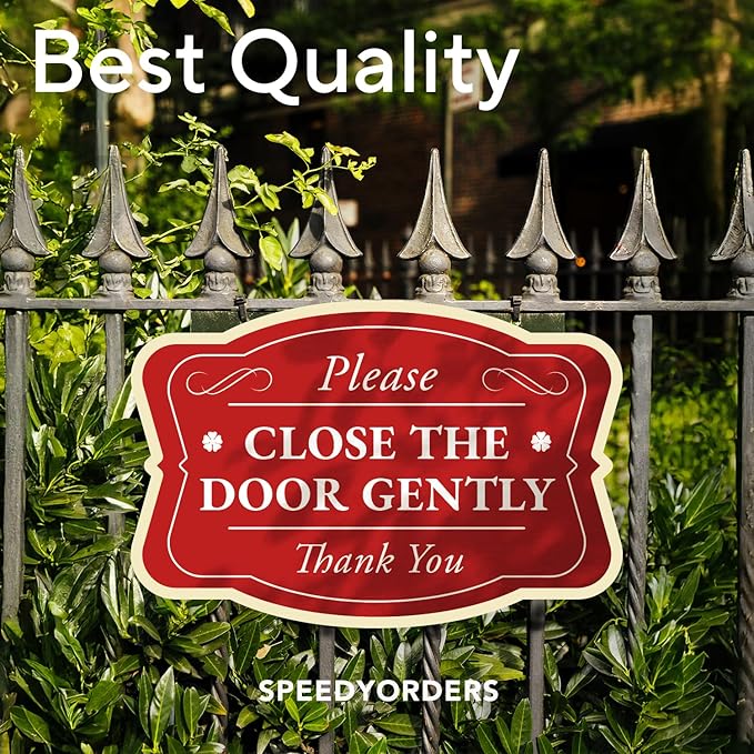Custom Decorative Outdoor Metal Sign - Personalized Aluminum Driveway Sign, Waterproof, Made in USA - Design 3 Red Brick 42x28 In