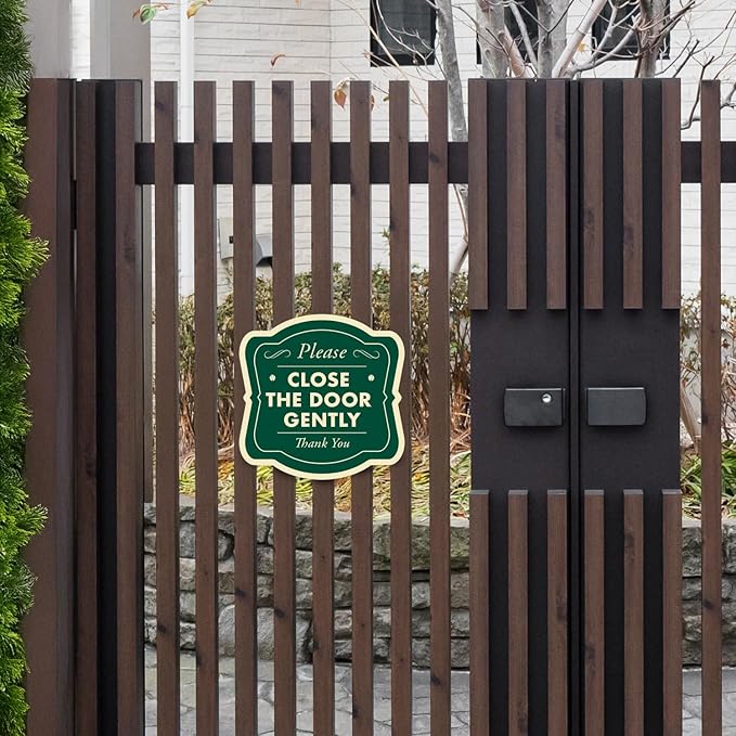 Custom Decorative Outdoor Metal Signs, Personalized Aluminum Driveway Signs, Waterproof Made in USA, Forest Green 24x24 In