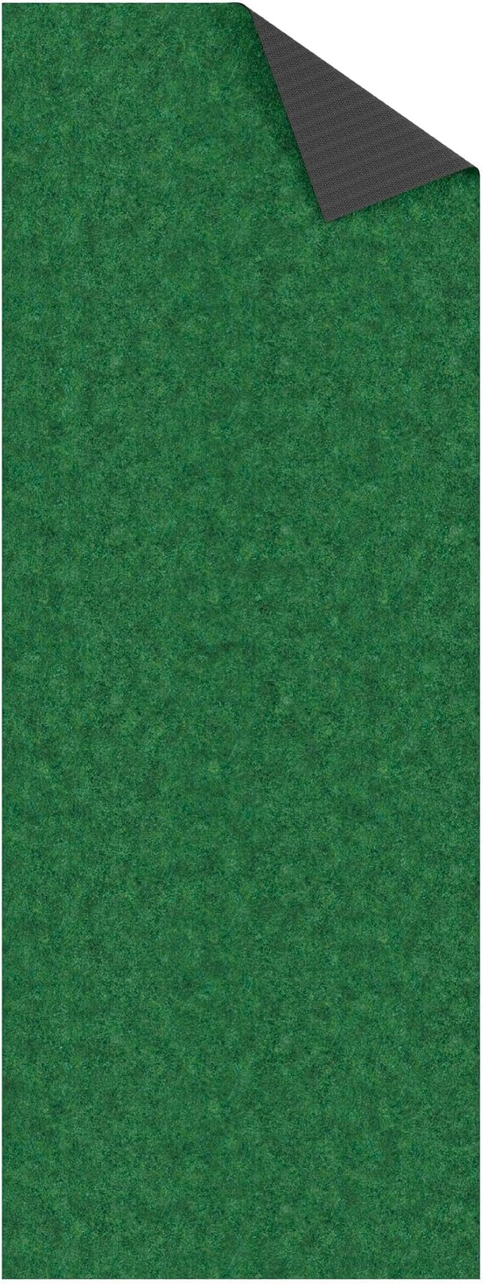 Ottomanson 2' x 19' Hallway Runner with Scraper Pile Extra Durable Non-Slip Rug Mat for Indoor & Outdoor Use - Ideal for Kitchen, Entryway, Patio & Garage - High-Traffic Carpet, Green