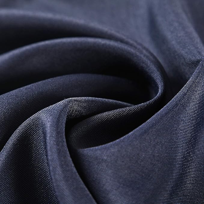 Cloth Napkins 20x20 inch Washable Polyester Dinner Napkins Soft Table Napkins for Wedding Party Dining Banquet(Navy,100PCS)