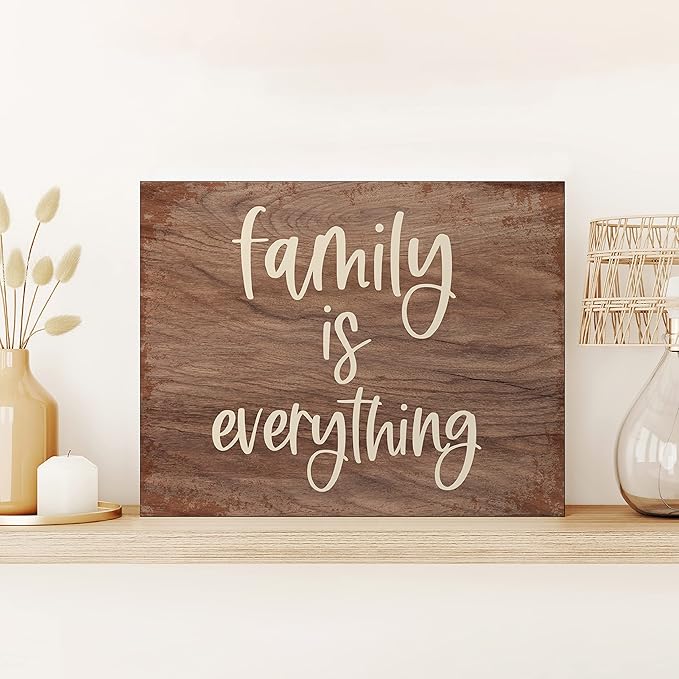 Personalized Signs for Home, Custom Sign with Any Text, 3 Sizes - 12 Background Options & 8 Fonts - Customizable Sign 14X11