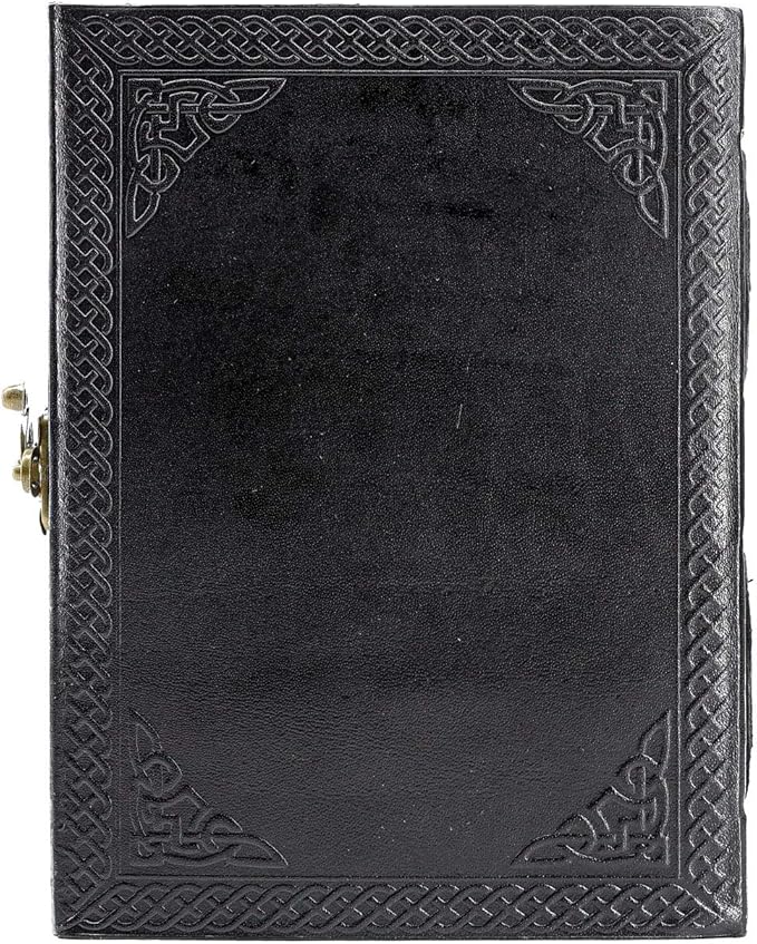Handmade Leather Double Dragon Journal | Writing Notebook Diary | Bound Daily Notepad for Men & Women Unlined Paper Medium, Writing pad for Artist, Sketch