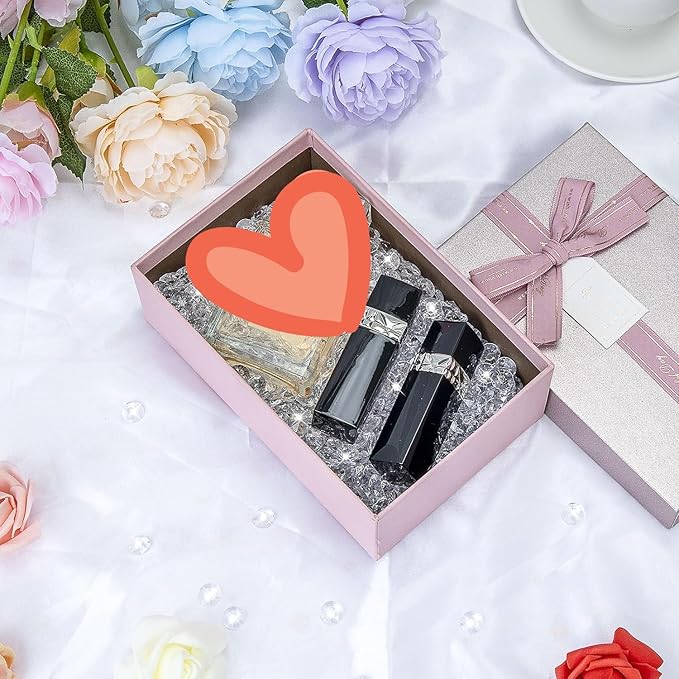 2000 pcs/Pack Wedding Table Scatter Confetti Crystals Acrylic Diamonds 8 mm Rhinestones for Wedding, Bridal Shower, Vase Beads Decorations (8mm, Coffee)