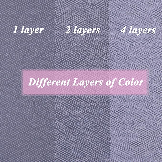 Soft Pink Tulle Fabric Roll 6" by 100 Yards (300 ft) Soft Tulle Spool for DIY Crafting Favor Supplies, Tutus, Wedding, Party Decorations, Gift Wrapping