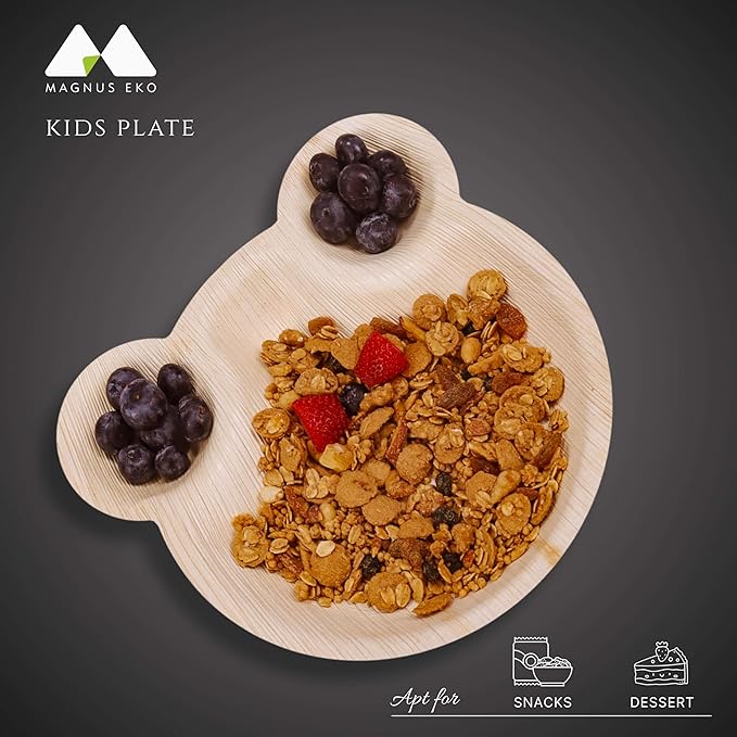 magnus Plates - 25,50,100,200 (Kids Party Plate (25 Plates))