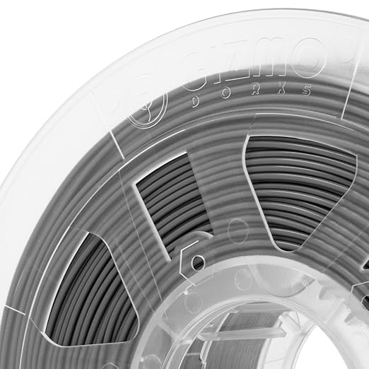 Gizmo Dorks 1.75mm ABS Filament 1kg / 2.2lb for 3D Printers, Color Change Gray to White