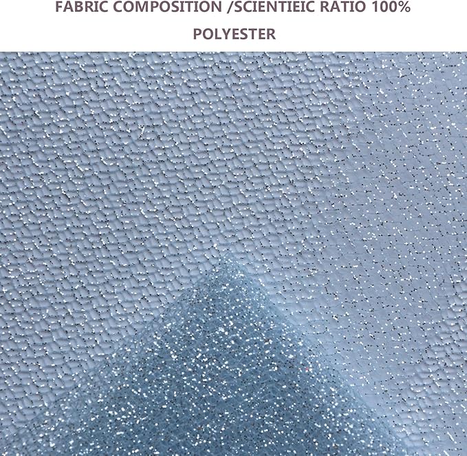 Glitter Tulle Fabric 56 Inch by 5.5 Yards Fabric Tulle Bolt for Wedding Christmas Decorations DIY White Tutu Baby Shower Table Skirt Ceiling Decor Birthday Party Craft Supplies-Champagne Gold