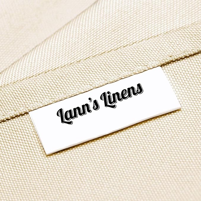 Lann's Linens - 54" Square Premium Tablecloth for Wedding/Banquet/Restaurant - Polyester Fabric Table Cloth - Ivory