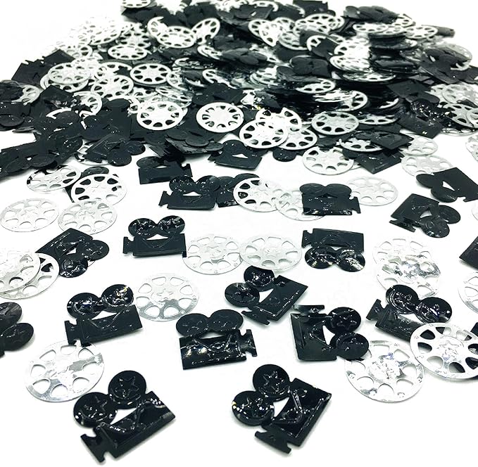 Movie Confetti Table Decoration Confetti Sprinkles or DIY for Wedding Birthday Bday Baby Shower Engagement Bachelorette Party Supplies (Movie)