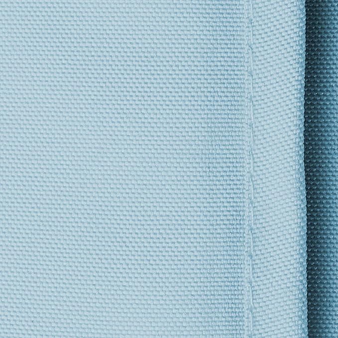 Lann's Linens - 10 Premium 90" x 132" Tablecloths for Wedding/Banquet/Restaurant - Rectangular Polyester Fabric Table Cloths - Baby Blue