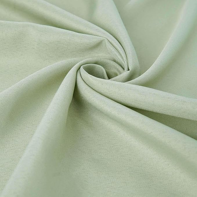 Efavormart 54x54 Sage Green Wholesale Linens Seamless Polyester Square Linen Tablecloth for Wedding Banquet Party Restaurant