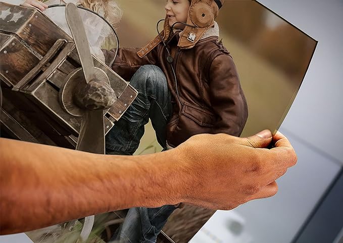 Personalized Custom Canvas Prints: Photo On Canvas (Light Brown, 12x18) Transform Your Photos into Stunning Framed Wall Art Digitally Printed Photo To Canvas Ideal for Home Decor, Gifts Keepsakes.