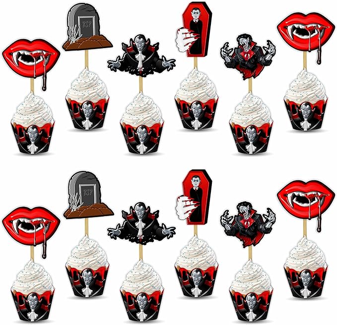 Seyal® Vampre Cupcake Wrapper