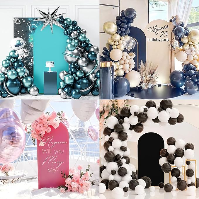 Wedding Arch Cover Spandex Arch Backdrop Cover 7.2FT Arch Stand Cover Arch Covers Stretchy Backdrop for Wedding Birthday Party Decoration Baby Shower Banquet Ceremony(Mint Green)