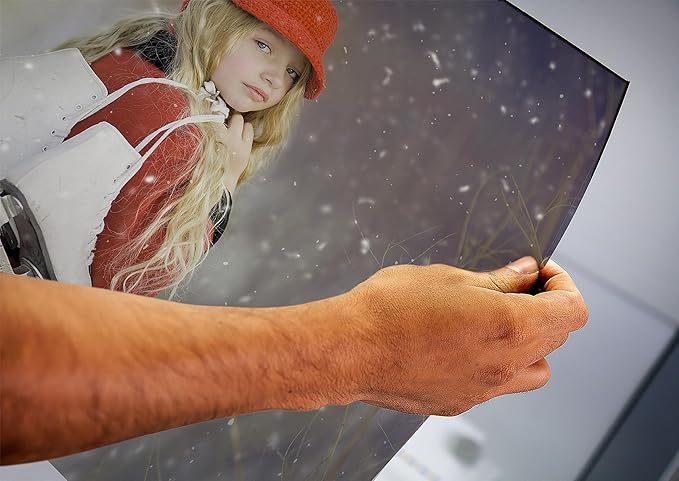 Personalized Custom Canvas Prints: Photo On Canvas (Dark Brown, 8x10) Transform Your Photos into Stunning Framed Wall Art Digitally Printed Photo To Canvas Ideal for Home Decor, Gifts Keepsakes.