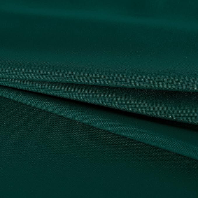 Fitable Rectangle Tablecloth Stain and Wrinkle Resistant Washable Polyester Table Cloth for Buffet Parties and Camping (60x120 inch, Green)