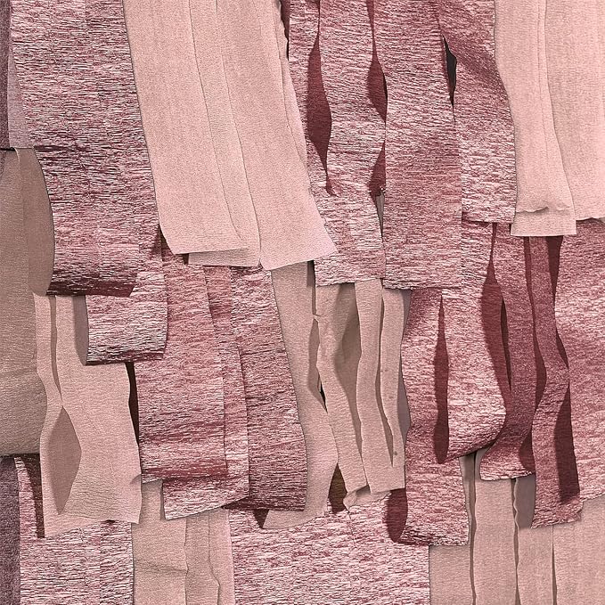 PartyWoo Crepe Paper Streamers 4 Rolls 328ft, Pack of Pink and Rose Gold Crepe Paper for Party Decorations, Wedding Decorations, Birthday Decorations, Baby Shower Decorations (1.8 Inch x 82 Ft/Roll)
