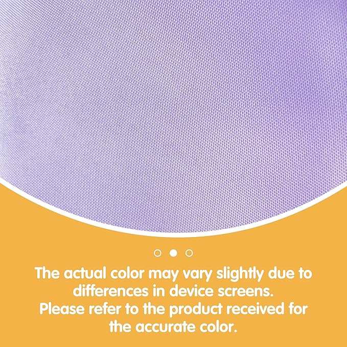 BRILLMAX 4 Pack Lavender Round Tablecloths 120 Inch - Circle Bulk Linen Polyester Fabric Washable Table Cloth Cover for Wedding Reception Banquet Birthday Party Buffet Restaurant